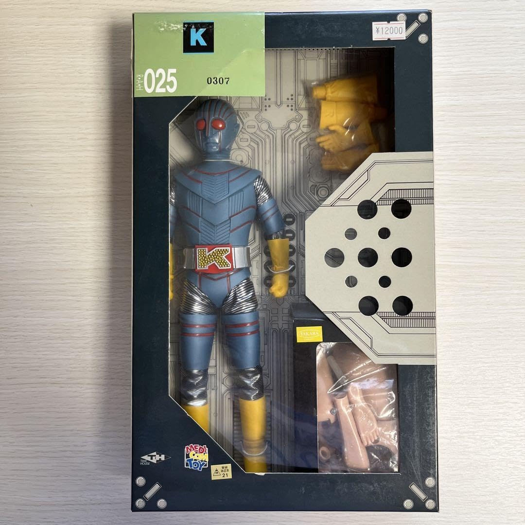 ⚠️未使用　ロボット刑事K リアルアクション　６分の1スケール　メディコムトイ Amazon.co.jp: ロボット刑事K リアルアクション 6分の1スケール